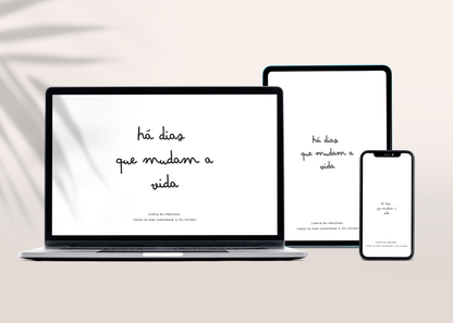 Wallpappers - Há dias em que...